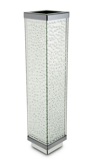 Decorative Crystal Floor Vase Lg.